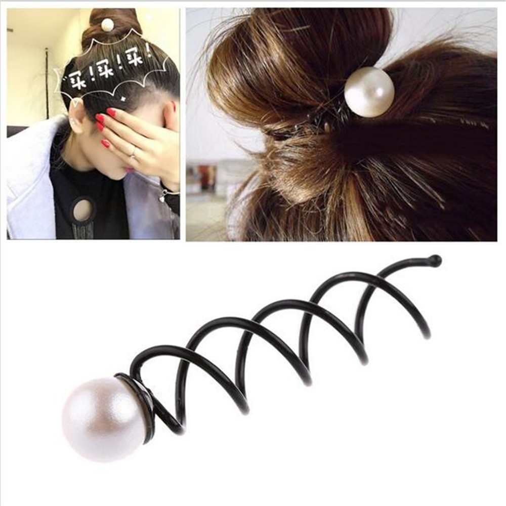 Barrette Twist Screw Spiral Hair Pins 