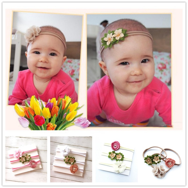 baby girl floral headband