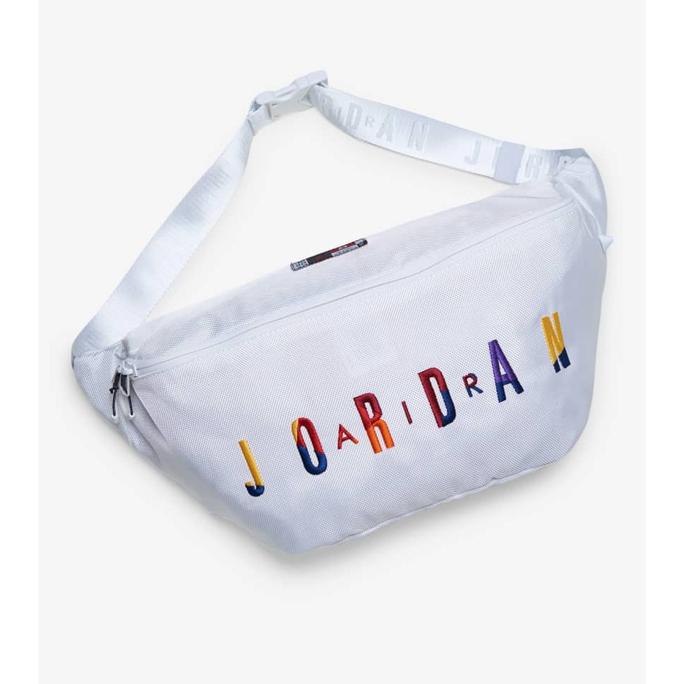 white jordan fanny pack