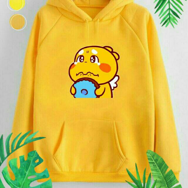 yellow donut hoodie