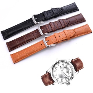 Watchband Soft Calf Genuine Leather Watch Strap 12/14/16/18/20/22mm High Quality Watch Band Accessories Wristband #6