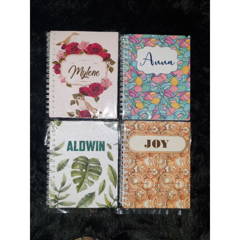 CUSTOMIZED NOTEBOOKS Personalized names Shopee Philippines