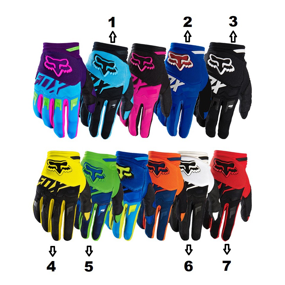 fox bmx gloves