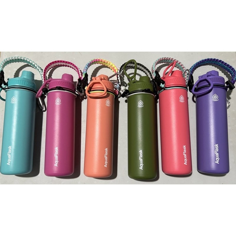 aquaflask 22oz pink