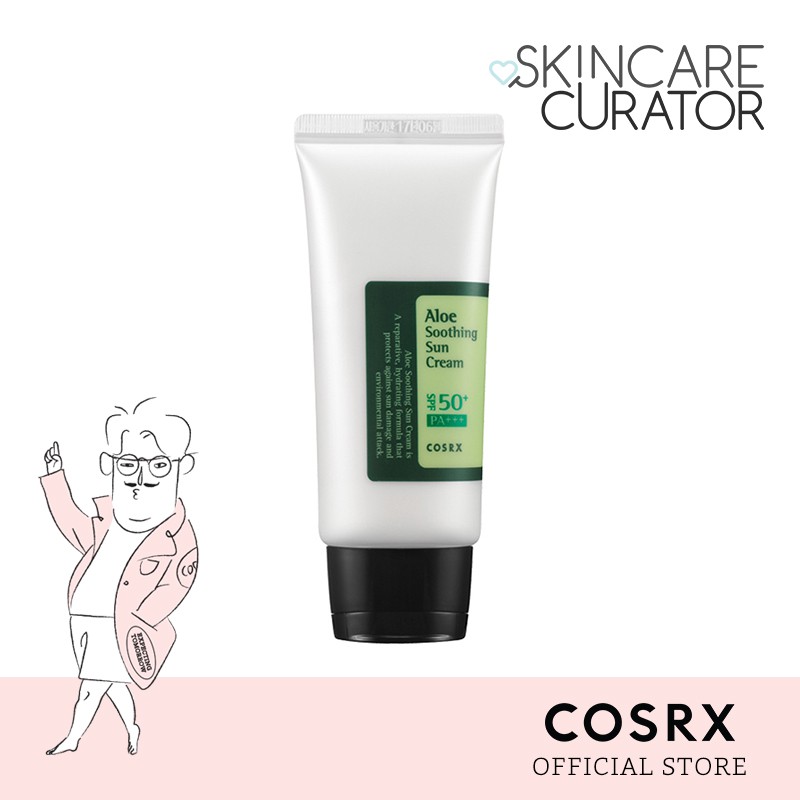 COSRX Aloe Soothing Sun Cream SPF50 PA+++ 50ml | Shopee Philippines