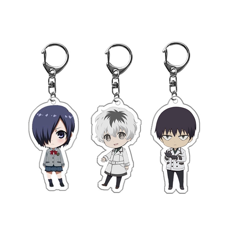 1pc Tokyo Ghoul Keychain Anime Peripheral Transparent Acrylic Pendant Lssed Shopee Philippines