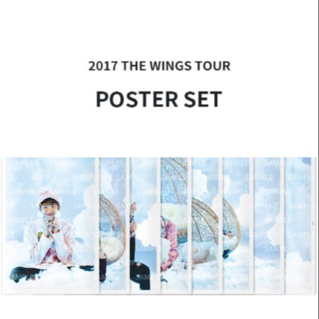 贈り物 BTS WINGS TOUR ポスターセット K-POP/アジア