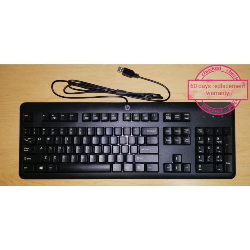 HP USB Keyboard (Original) | Shopee Philippines