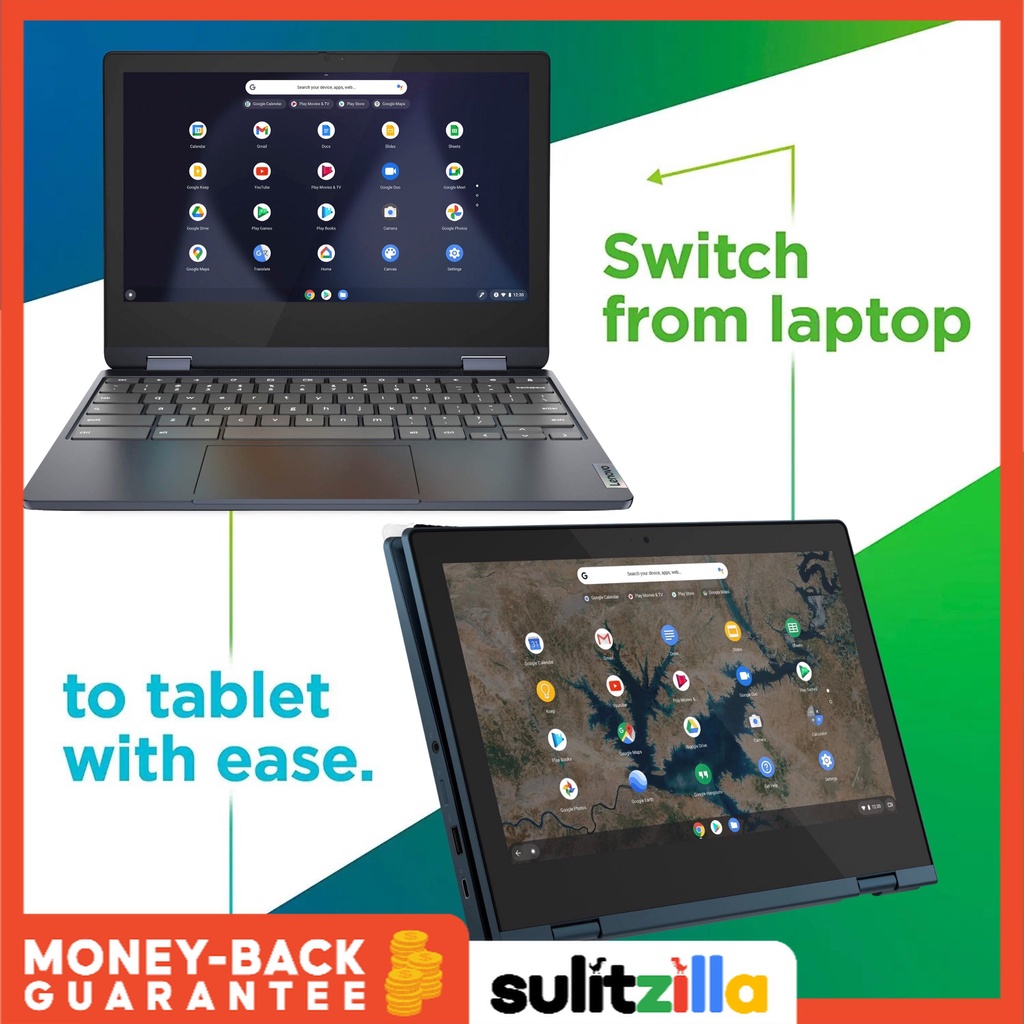 Brand New Lenovo 2in1 Chromebook Flex 3, Laptop/Tablet Combo