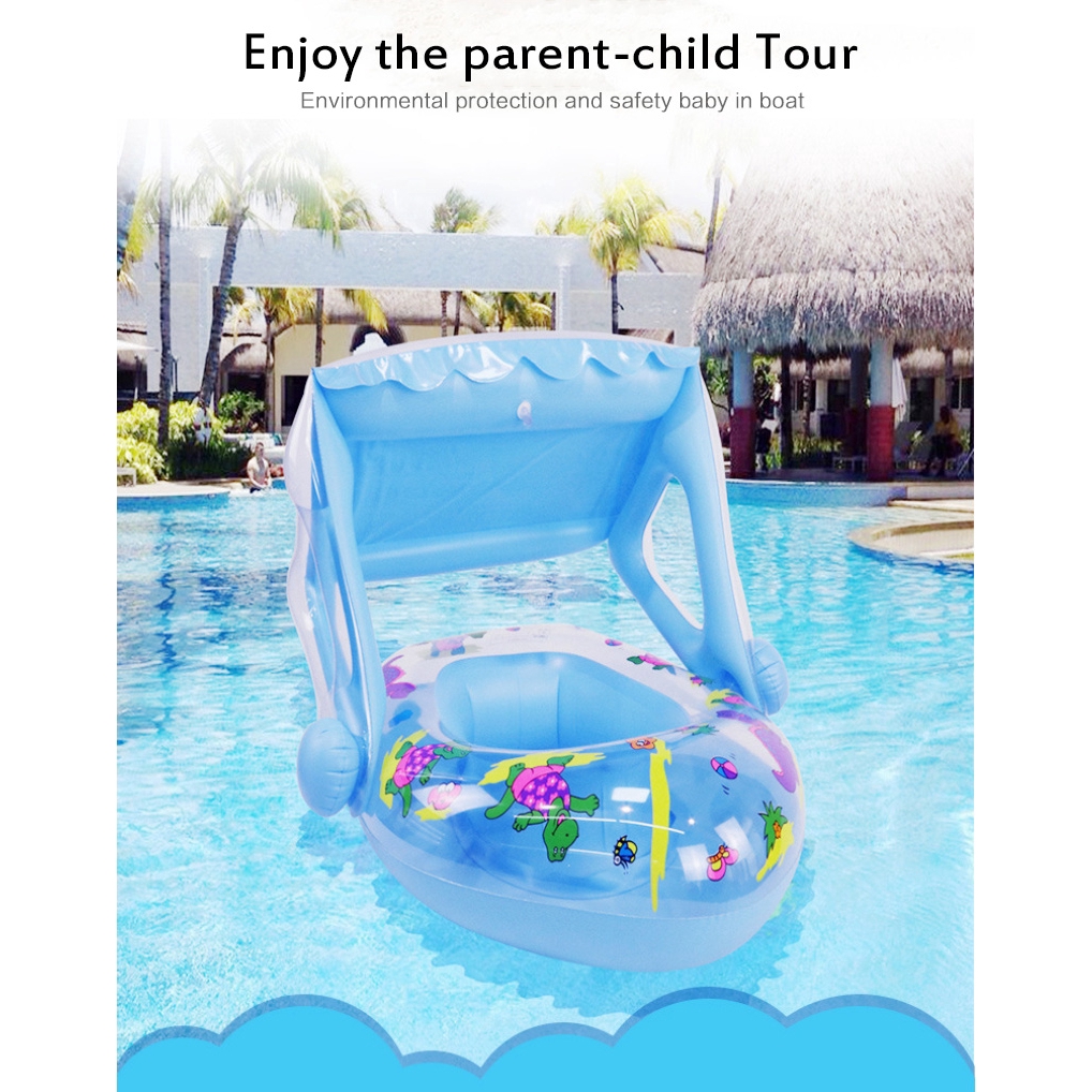 baby inflatable pool with canopy