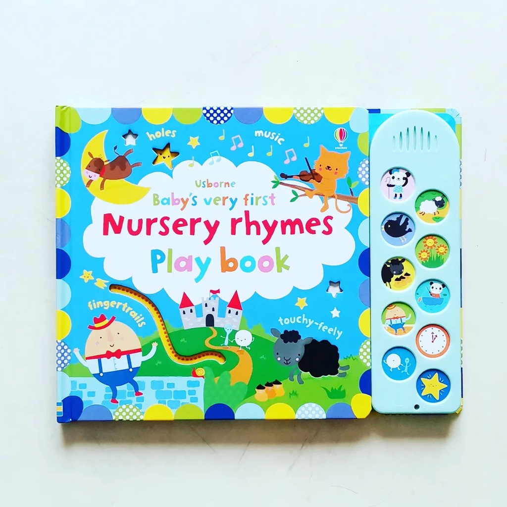 Usborne: Nursery Rhymes Play Book (Board/Sound Book) | Shopee Philippines