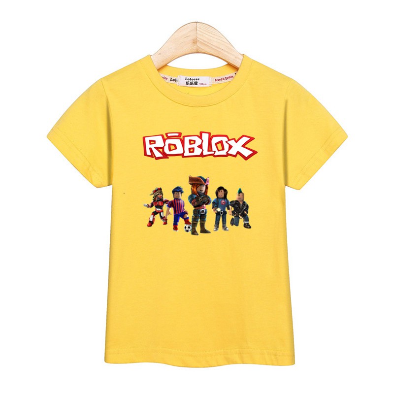 Roblox Boy T Shirt Kids Tees Short Sleeve Tops Boys Shirt Child