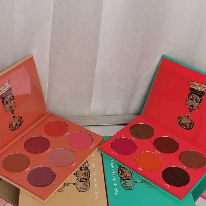 AUTHENTIC Juvia's Place The Saharan Blush Palette Vol. 1 // The Saharan Blush Palette Vol. 2