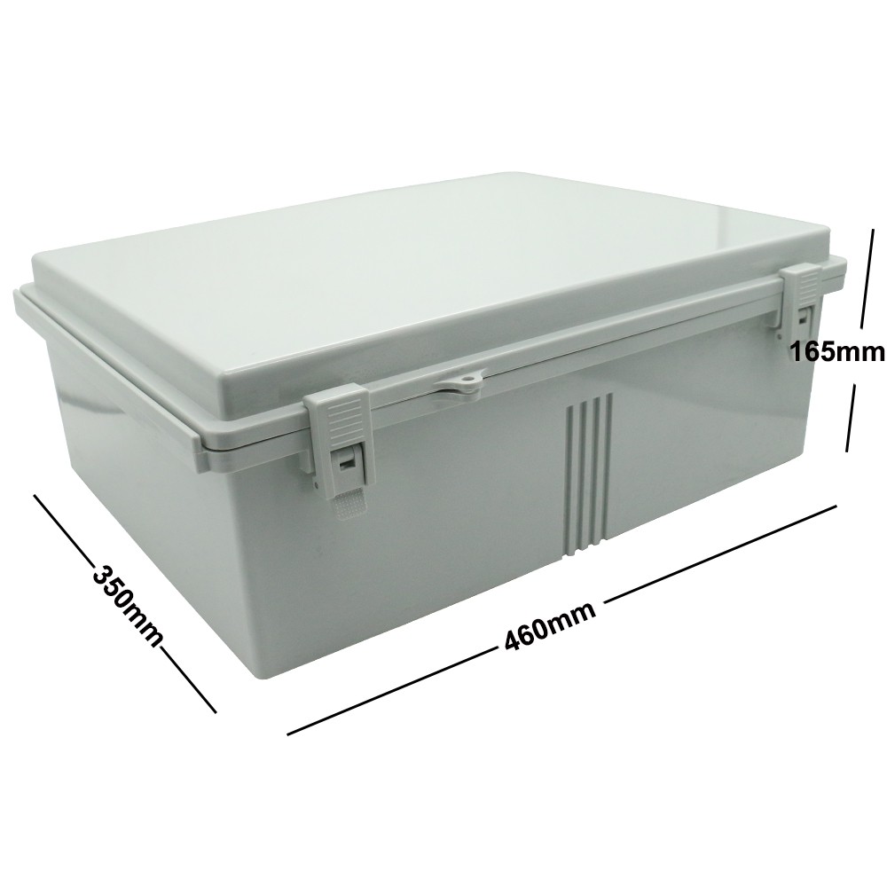 Weatherproof Enclosure 460x350x165mm IP65 NEMA 4 ABS | Shopee Philippines