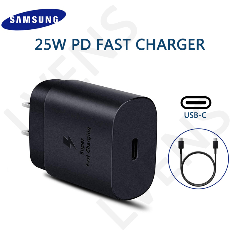 LVENS 25W USB C Wall Charger,Samsung Fast Charger US PLUG,25W Super