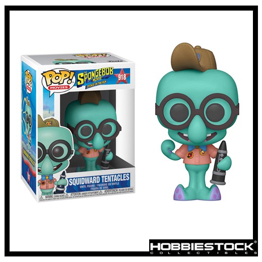 Funko Pop! Animation: Spongebob Movie - Squidward in Camping Gear ...