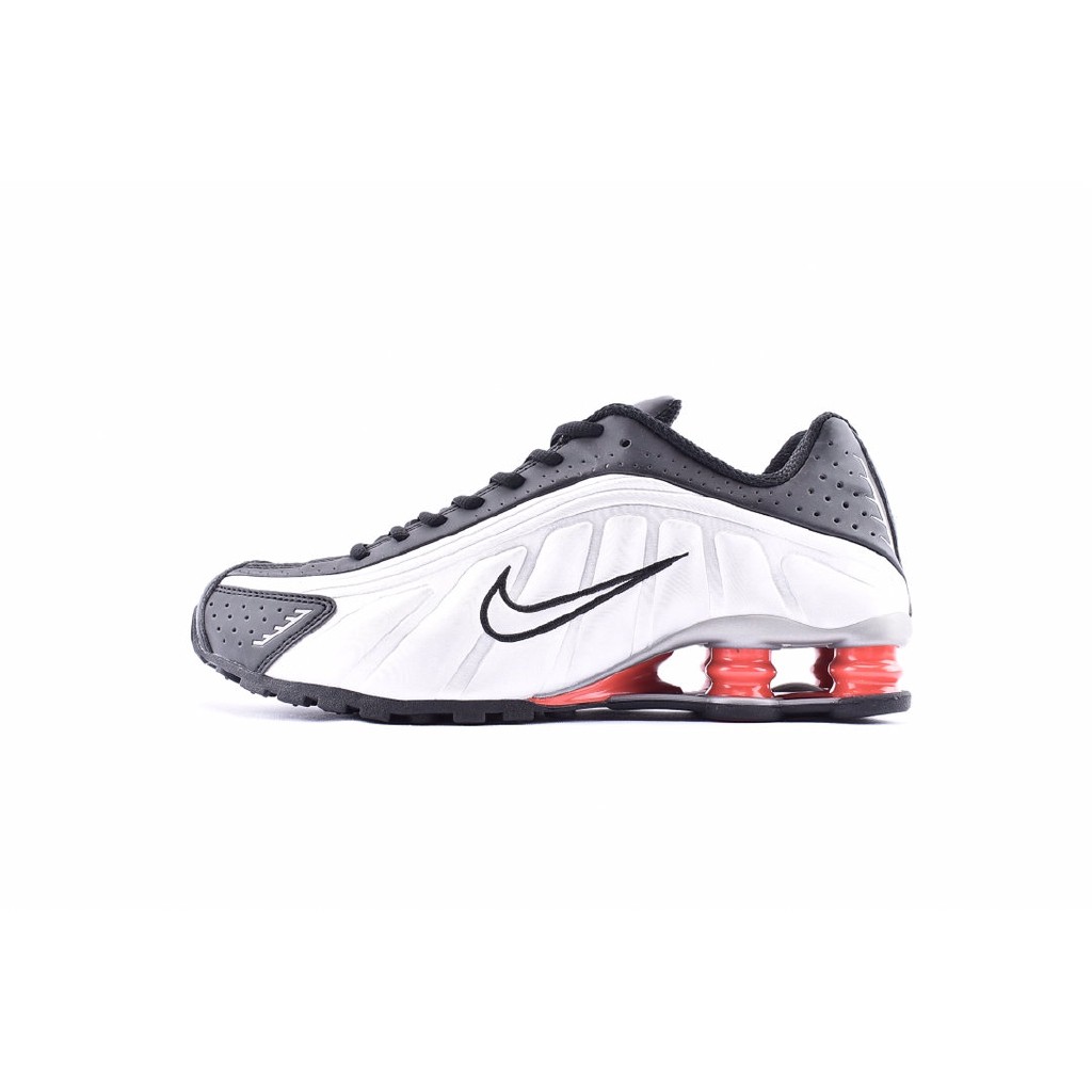 nike shox r4 white flash