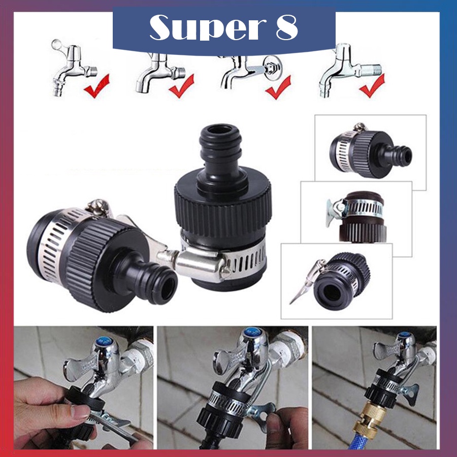 Tap Connector Faucet Adapter Connector Water Hose Pipe Faucet Connector