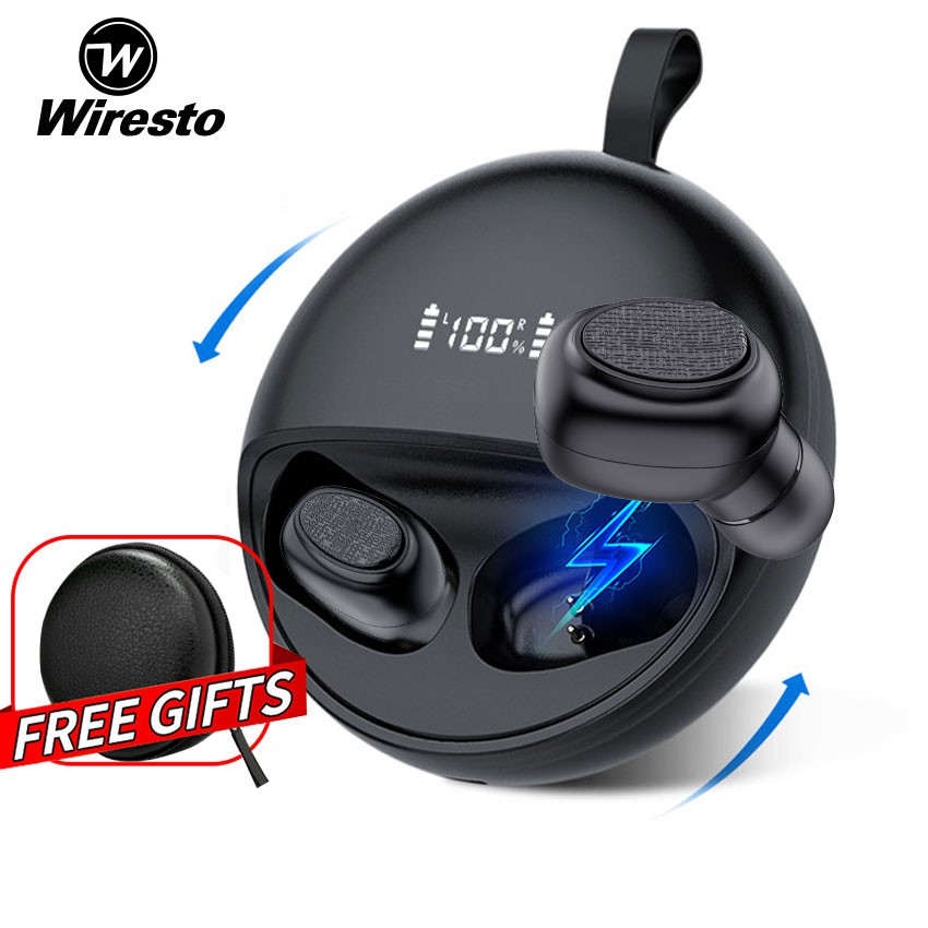 wiresto true wireless earbuds