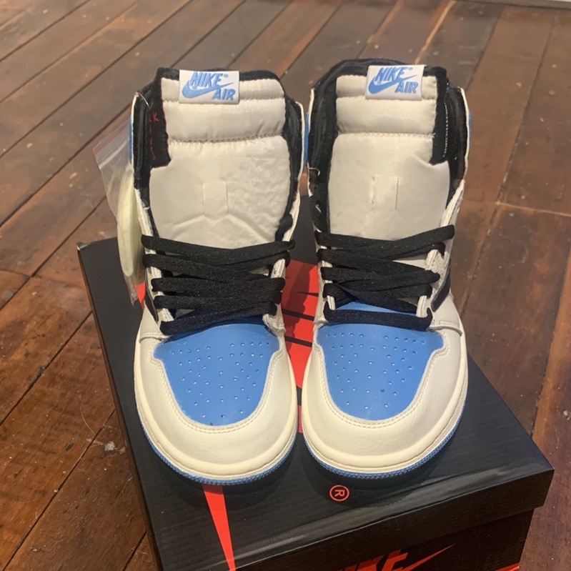 Air Jordan 1 High Travis Scott X Fragment 1141 Men S Sneakers Shopee Philippines