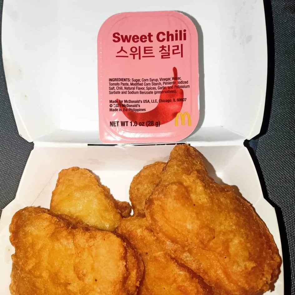 BTS Meal McDonald's Sauce Cajun Sweet Chili Sauce Shopee Philippines