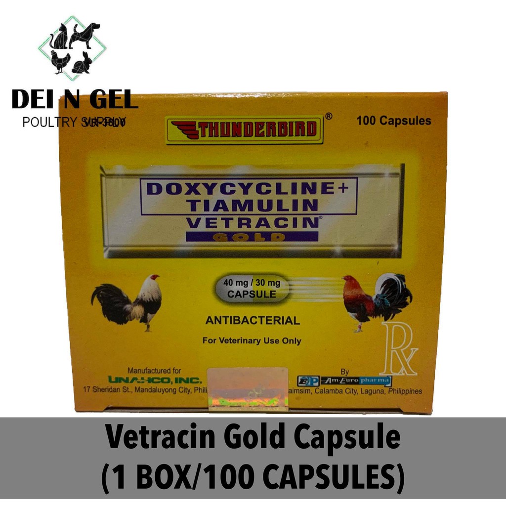 Vetracin Gold 100 Capsule (1 Box) / Multicap | Shopee Philippines