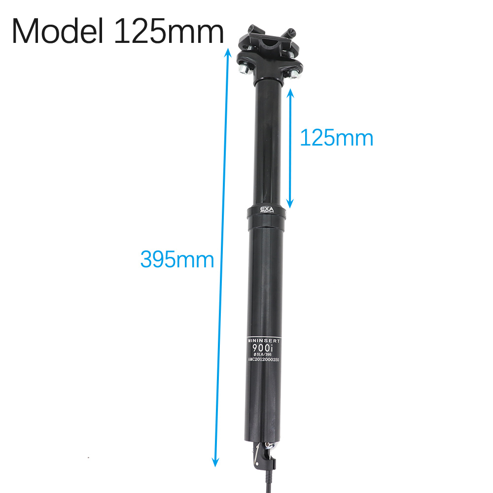 EXA Form Dropper Seatpost Bike MTB Mountain Bike 30.9 31.6 125mm 150mm  Travel Kindshock Adjustable Remote Control 900i