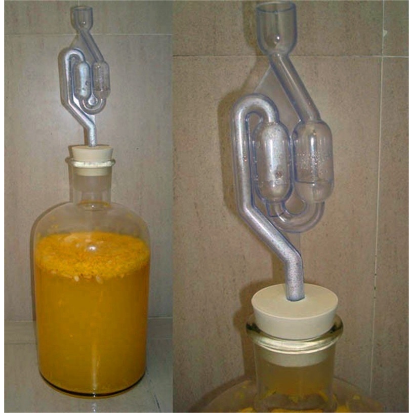 Pack of 3 Twin Bubble Airlock for Wine Making and Beer Making 