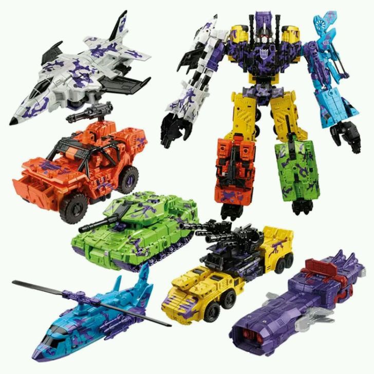 Transformer Bruticus 6in1 G1 Autobot IDW Comic Robot Car Kid Gifts Toys In Stock 
