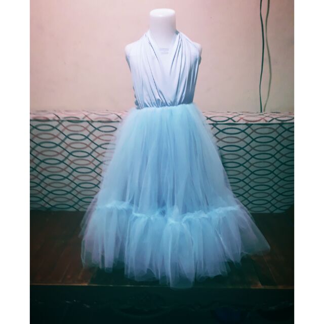 infinity dress with tulle