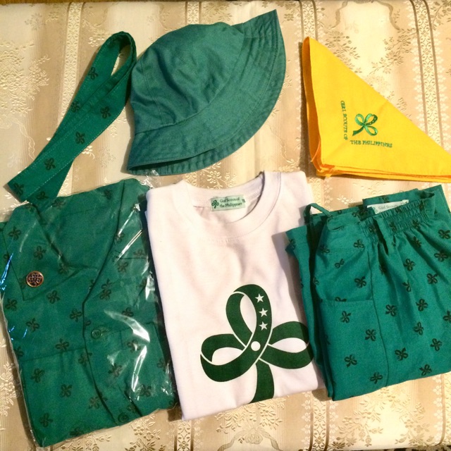 Girl Scouts of the Philippines Junior Scout Uniform Set Shopee