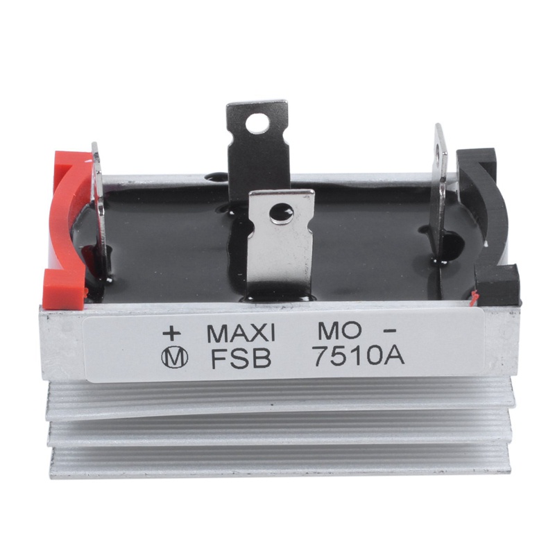 W6 Aluminum Heatsink Base Single Phase Bridge Rectifier Diode 75a 1000v for sale online W6 Aluminum Heatsink Base Single Phase Bridge Rectifier Diode 75a 1000v for sale online