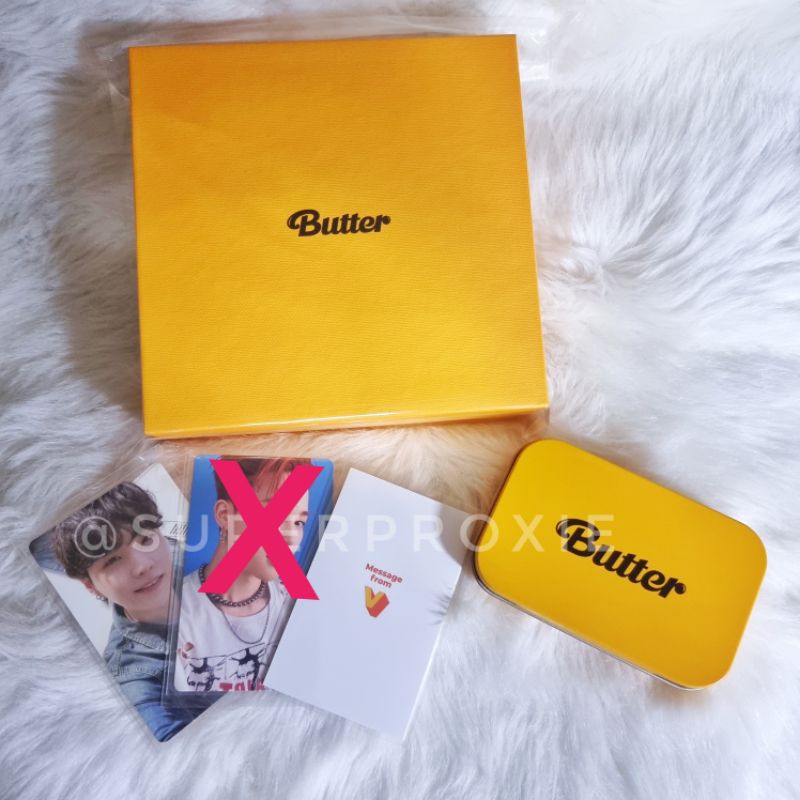 BTS Butter Peaches and Cream version un sealed with Tubed Poster