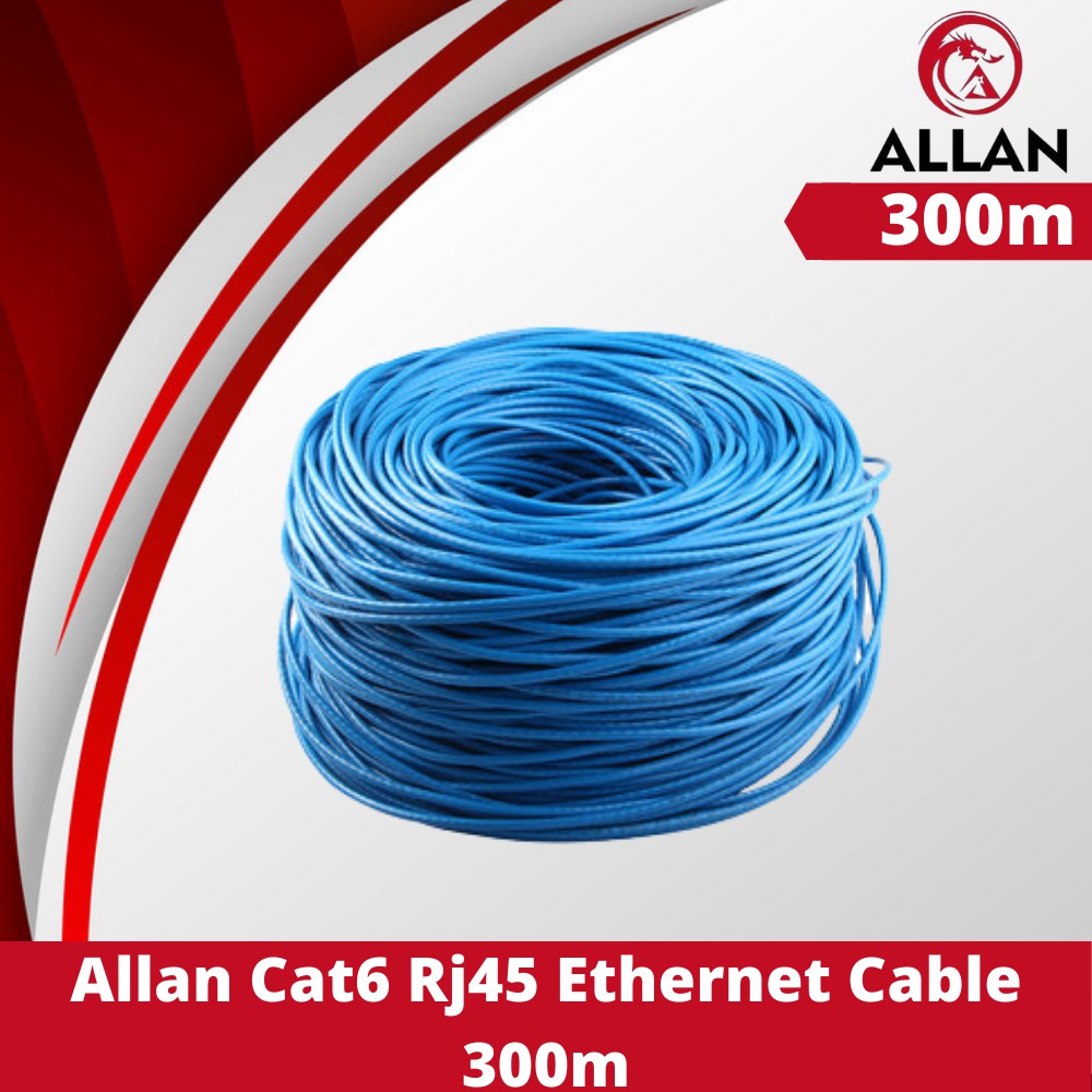 Allan Cat6 300m Lan Cable without RJ45/ No Box/ High Quality and Affordable Price #7