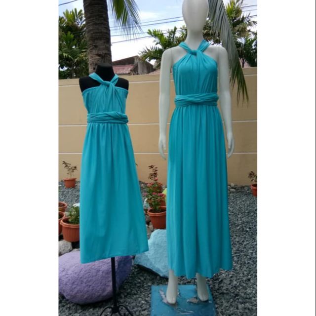 spandex infinity dress