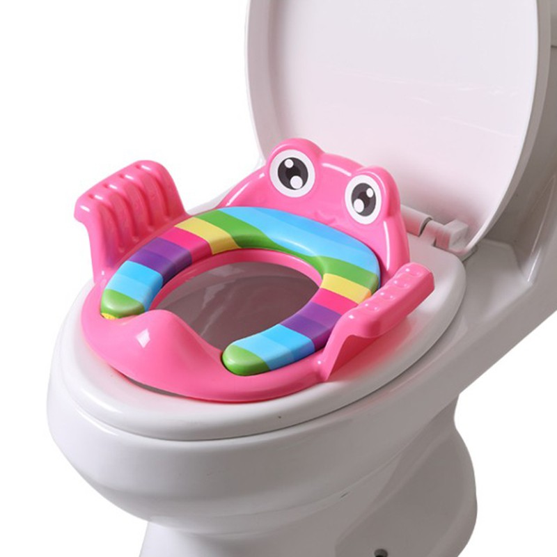 pink toilet potty