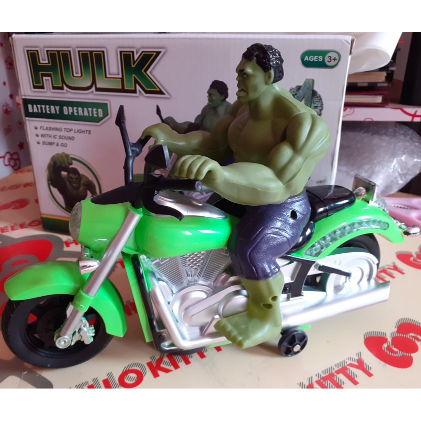 hulk bike toy