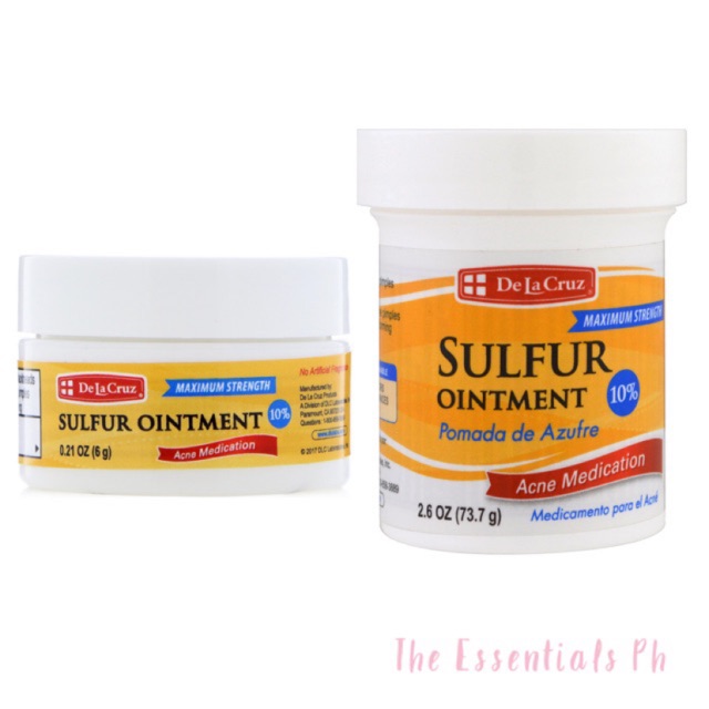 sulfur ointment for acne