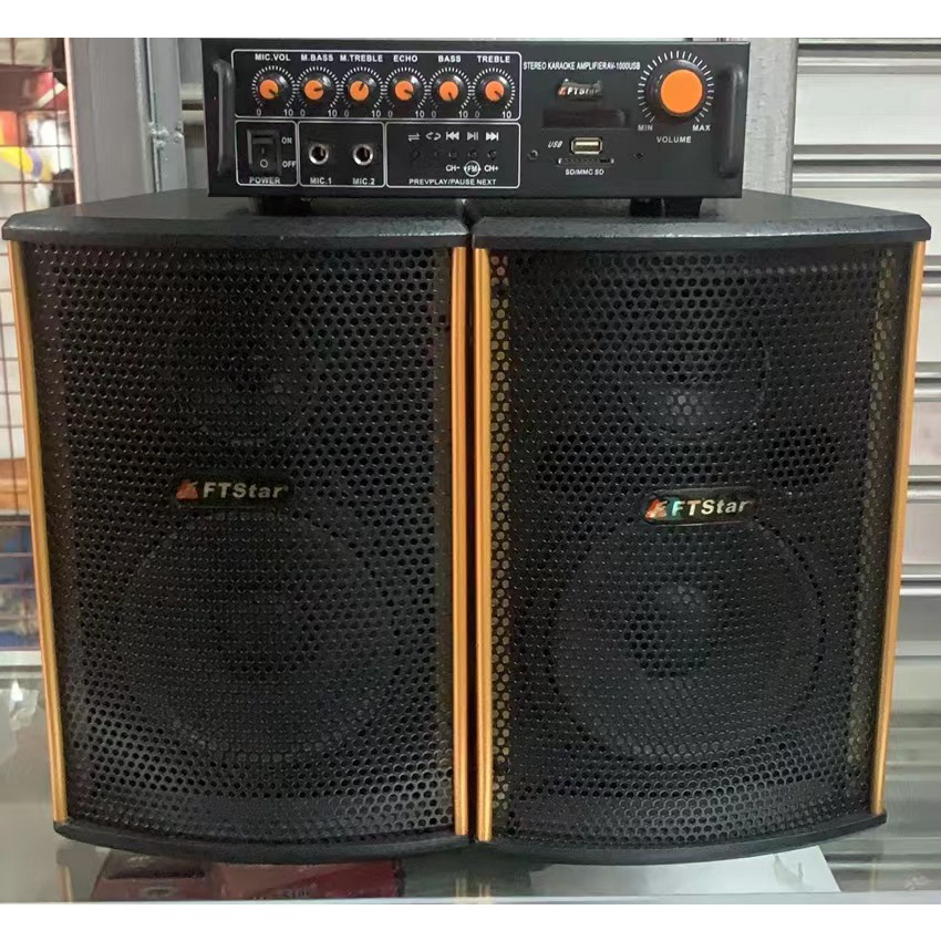 Megapro FT Star FW6A Micro Component System (Amplifier + Speakers)set