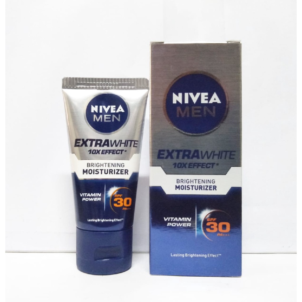 nivea men extra white brightening moisturizer