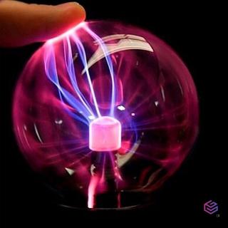Magic Plasma Ball Touching Sound Sensitive Plasma Lamp Light for Parties Decorations Kids Bedroom #5