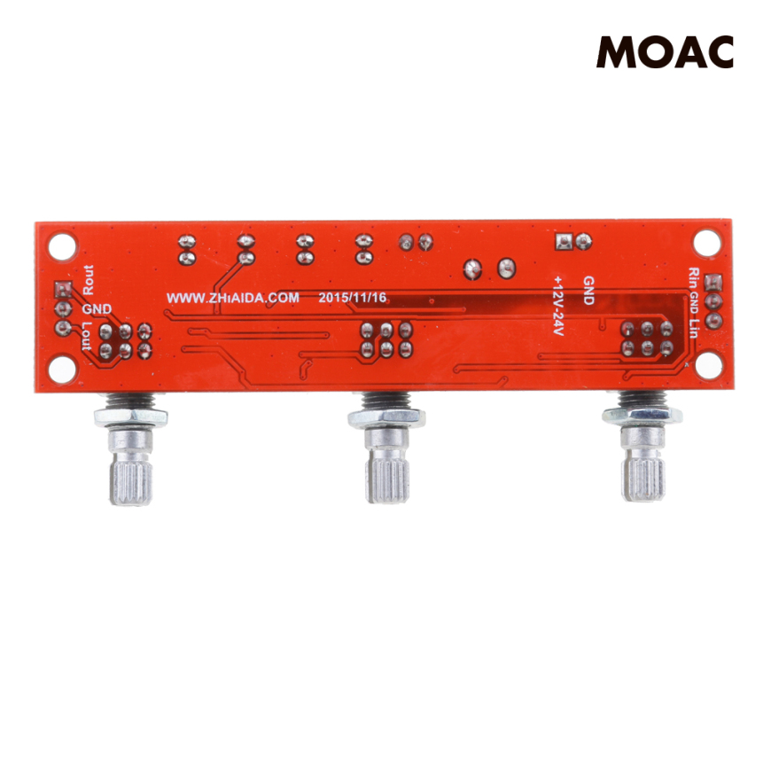NE5532 Preamp Tone 2 Channels board Bass Volume Control Tone Control
