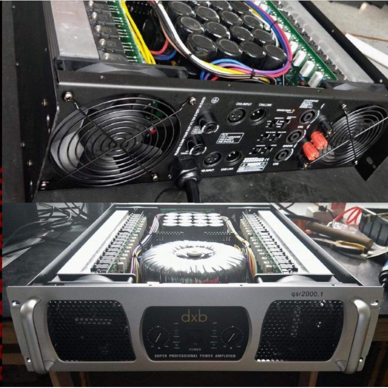 dxb qsr2000.1 Power Amplifier 2000w RMS of Pure Power [Free Shipping