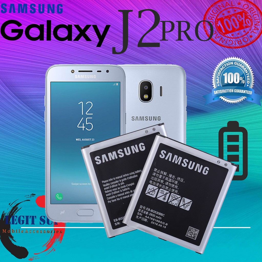 Battery For Samsung J2 Pro Sm G530 Sm G531f Sm G5308w Original High Quality Battery Shopee Philippines