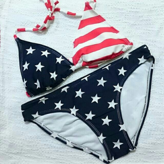 old navy american flag bathing suit