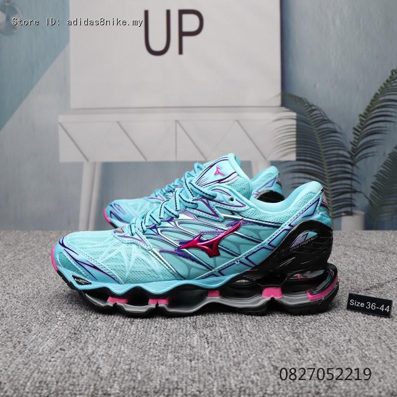 mizuno wave prophecy 7 preto e rosa