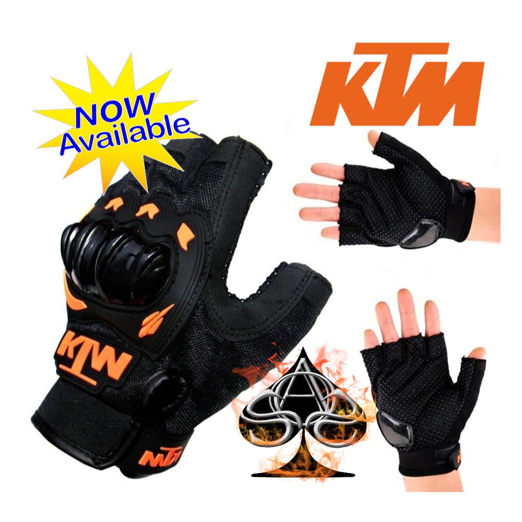 ktm motorbike gloves