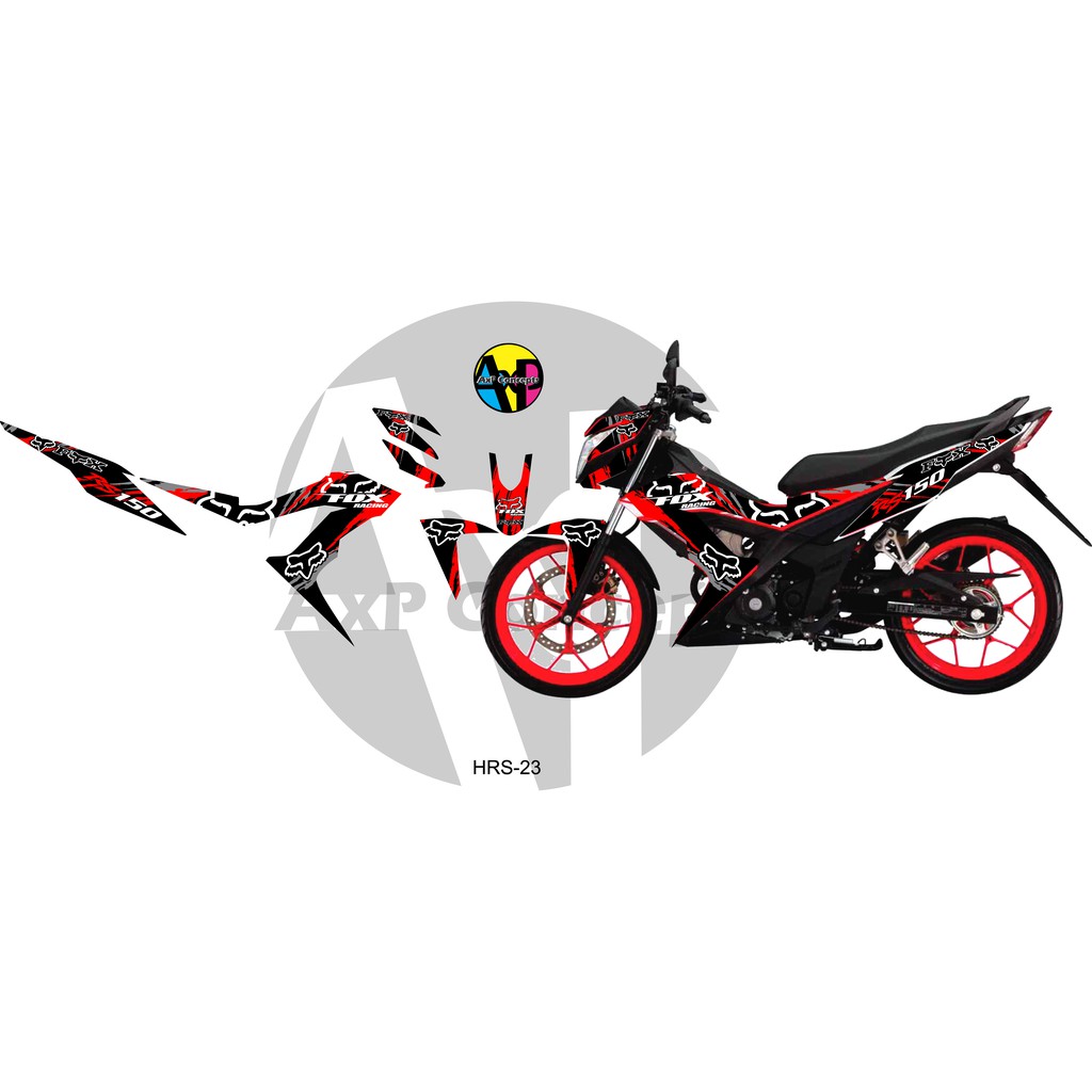 Honda RS150 Decal Kit HRS-23 | Shopee Philippines