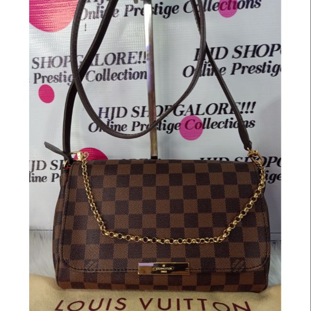 Preloved LOUIS VUITTON Damier Favorite MM bag | Shopee Philippines