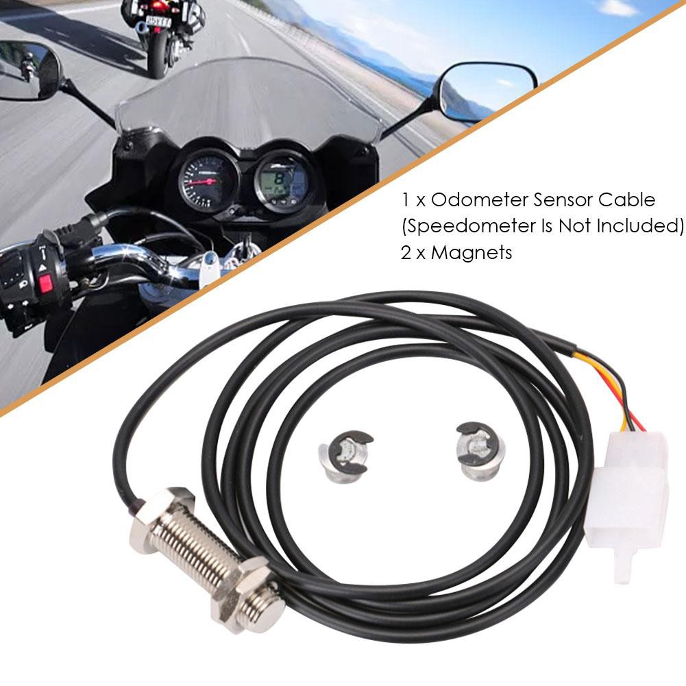 Motorcycle Odometer Sensor Cable Scooter Durable Digital Speedometer